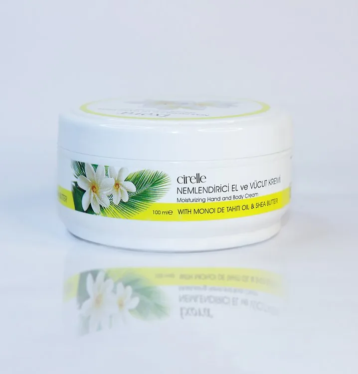 Cirelle Moisturizing Hand & Body Cream with Monoi de Tahiti Oil & Shea Butter — 100 ml