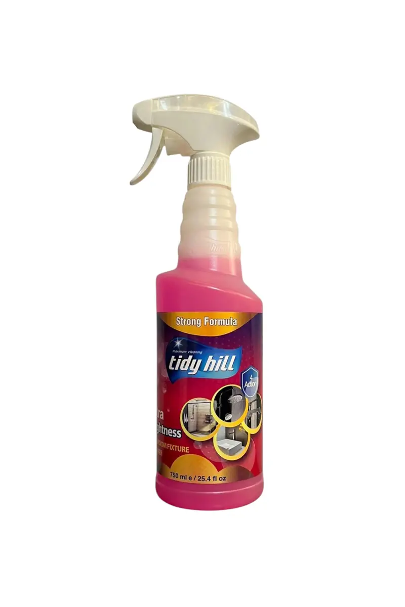 Tidy Hill PureQleen Bathroom & Fixture Cleaner Spray – 750 ml