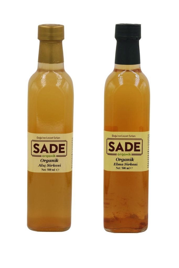 Sade Organic Hawthorn & Apple Vinegar 500ml g 2-Pack