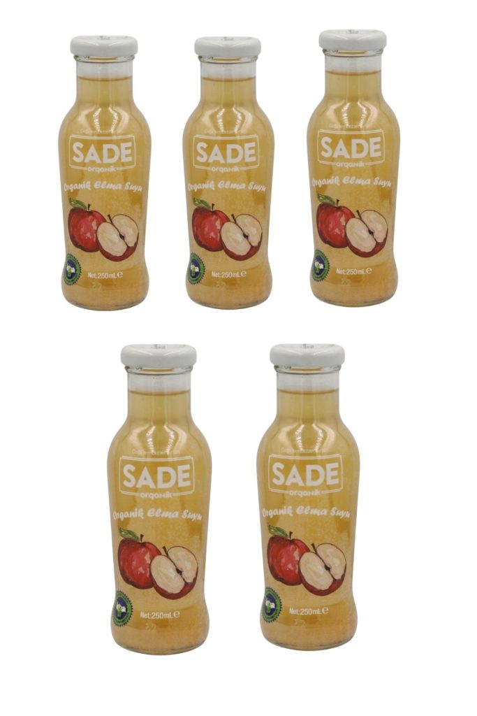 Sade Organic Apple Juice 250 ml 5-Pack